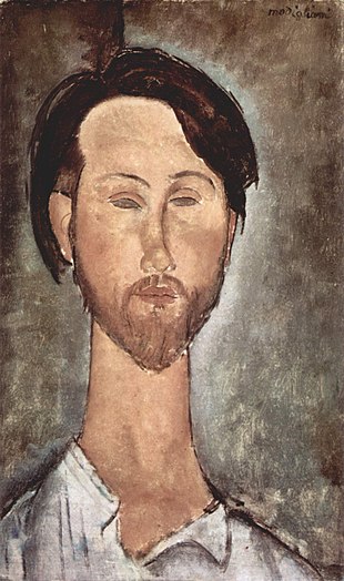 Modigliani: Ritratto di Léopold Zborowski, 1918