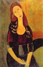 Modigliani: ritratto di Jeanne Hébuterne, 1918